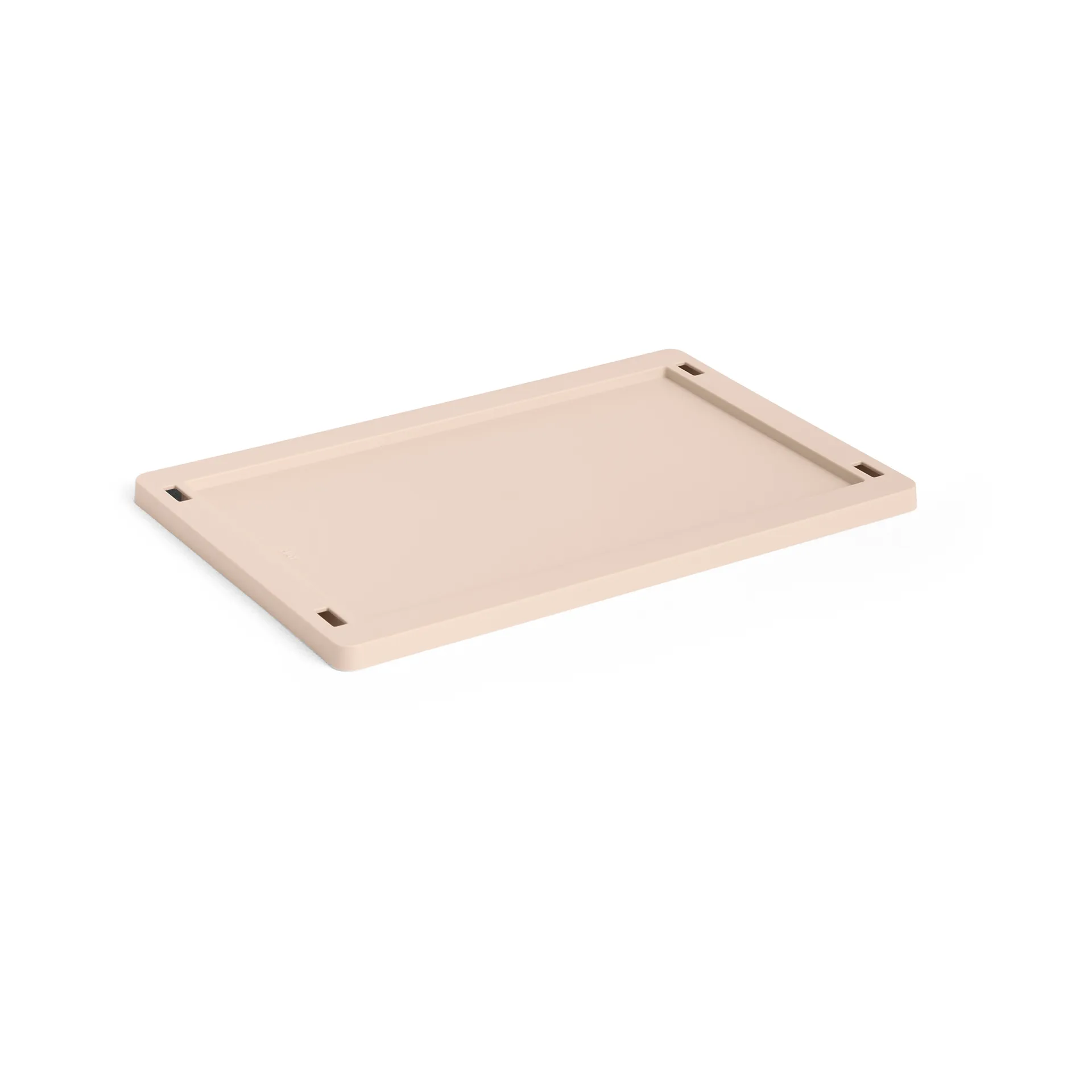 Colour Crate låg plastic small, Powder HAY