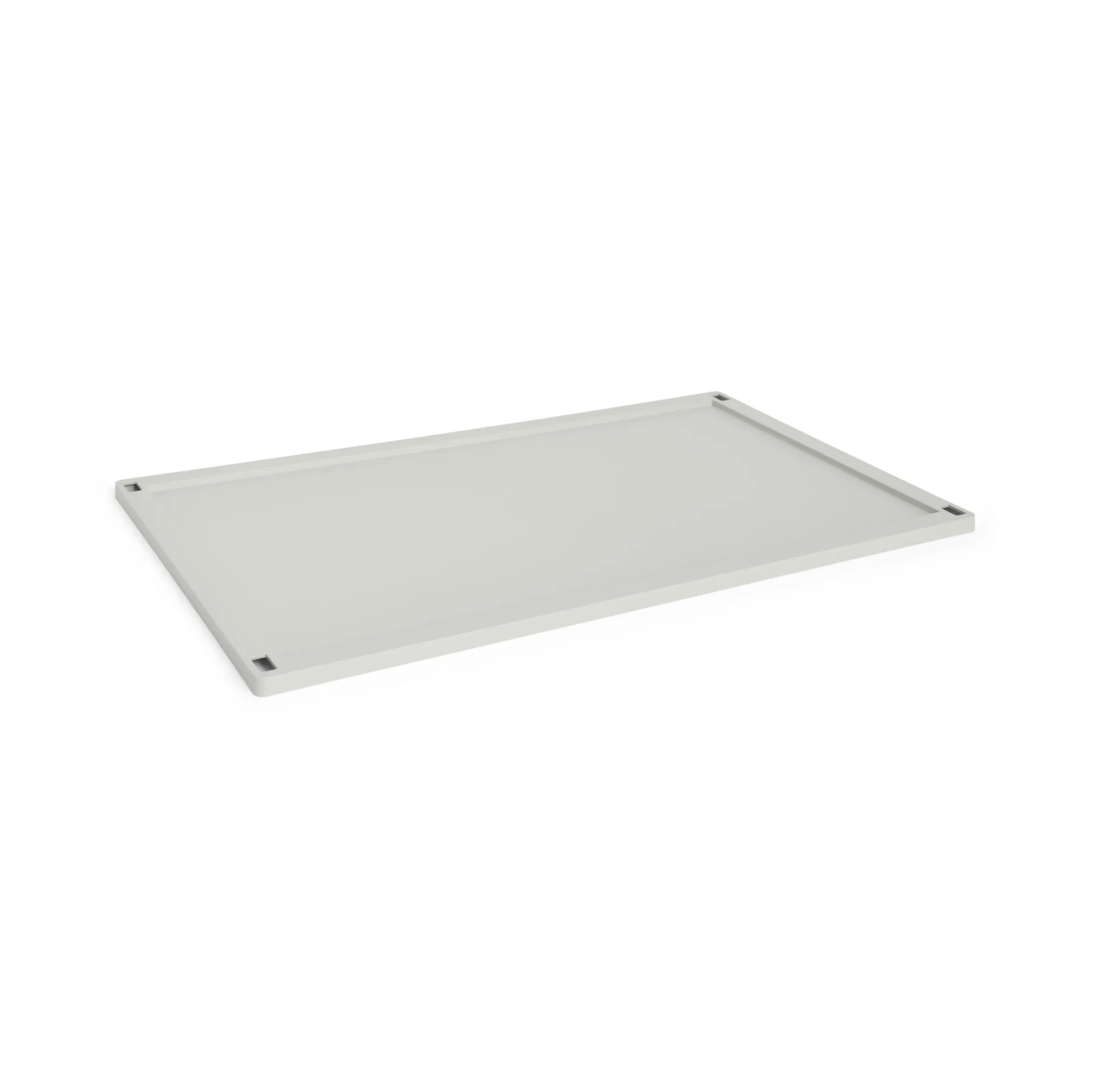 Colour Crate låg plastic x-large, Grey HAY