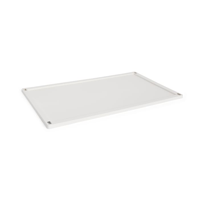Colour Crate låg plastic x-large - Off white - HAY