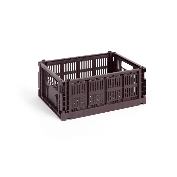 Colour Crate M 26,5x34,5 cm - Bordeaux - HAY