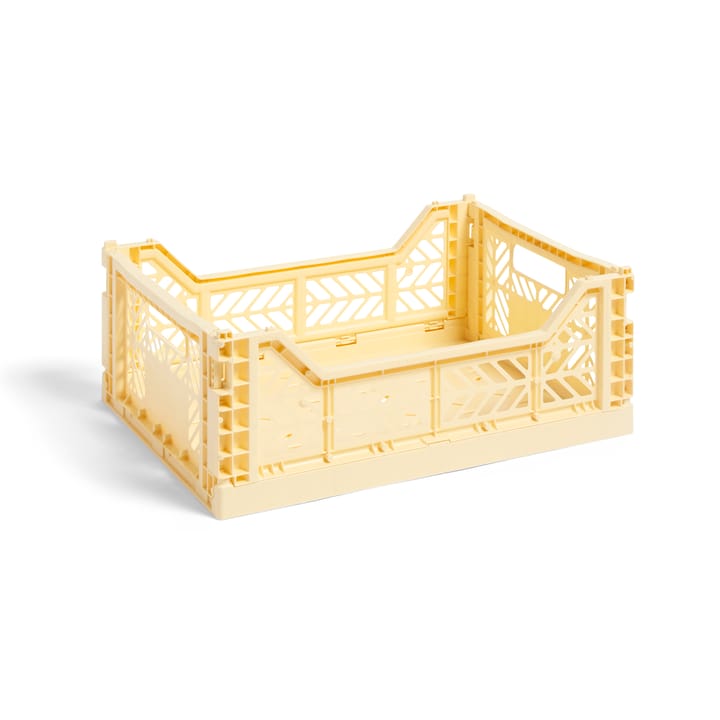 Colour Crate M 30x40 cm - Light yellow - HAY