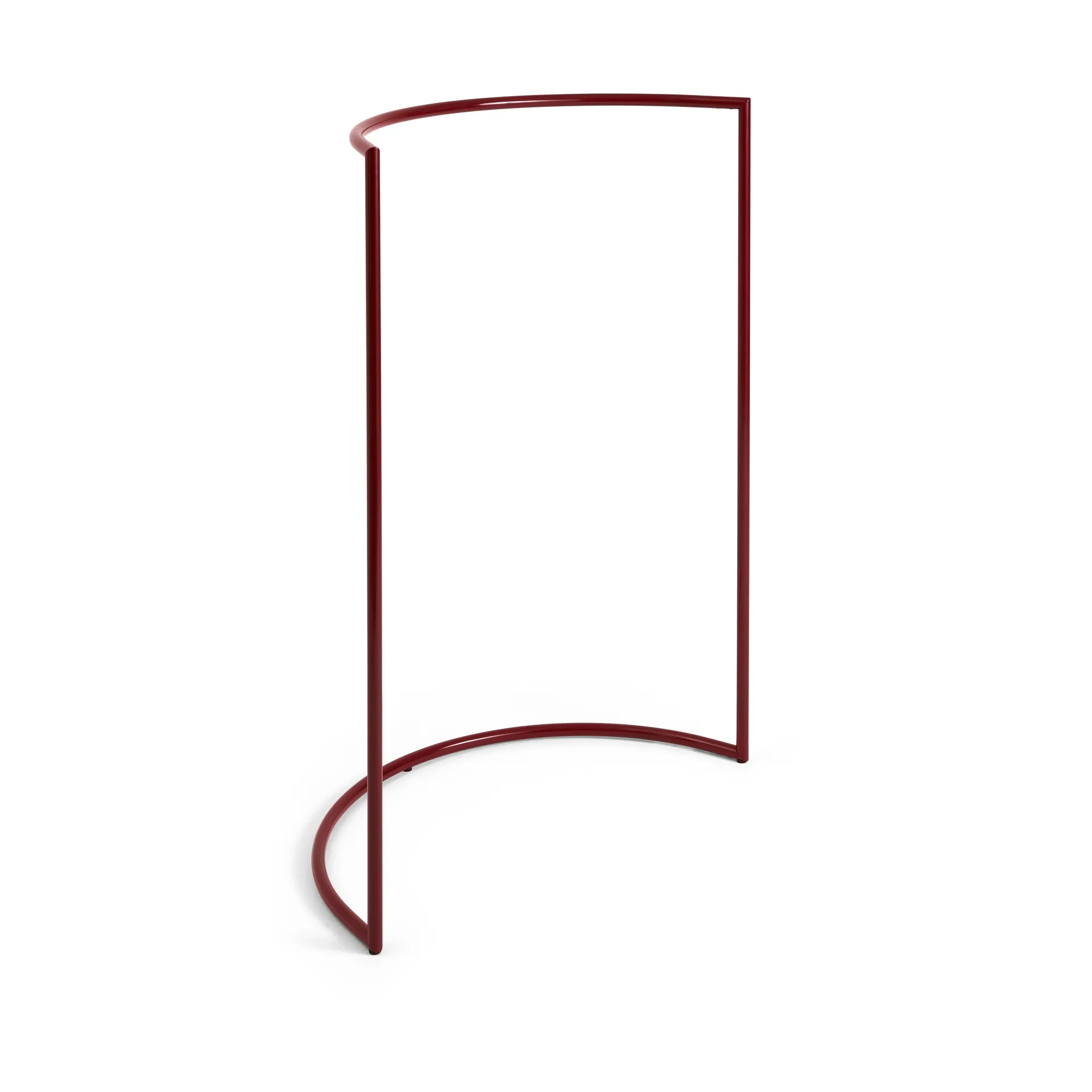 Colour Rack c-shape tøjstativ 112x150 cm, Maroon red HAY