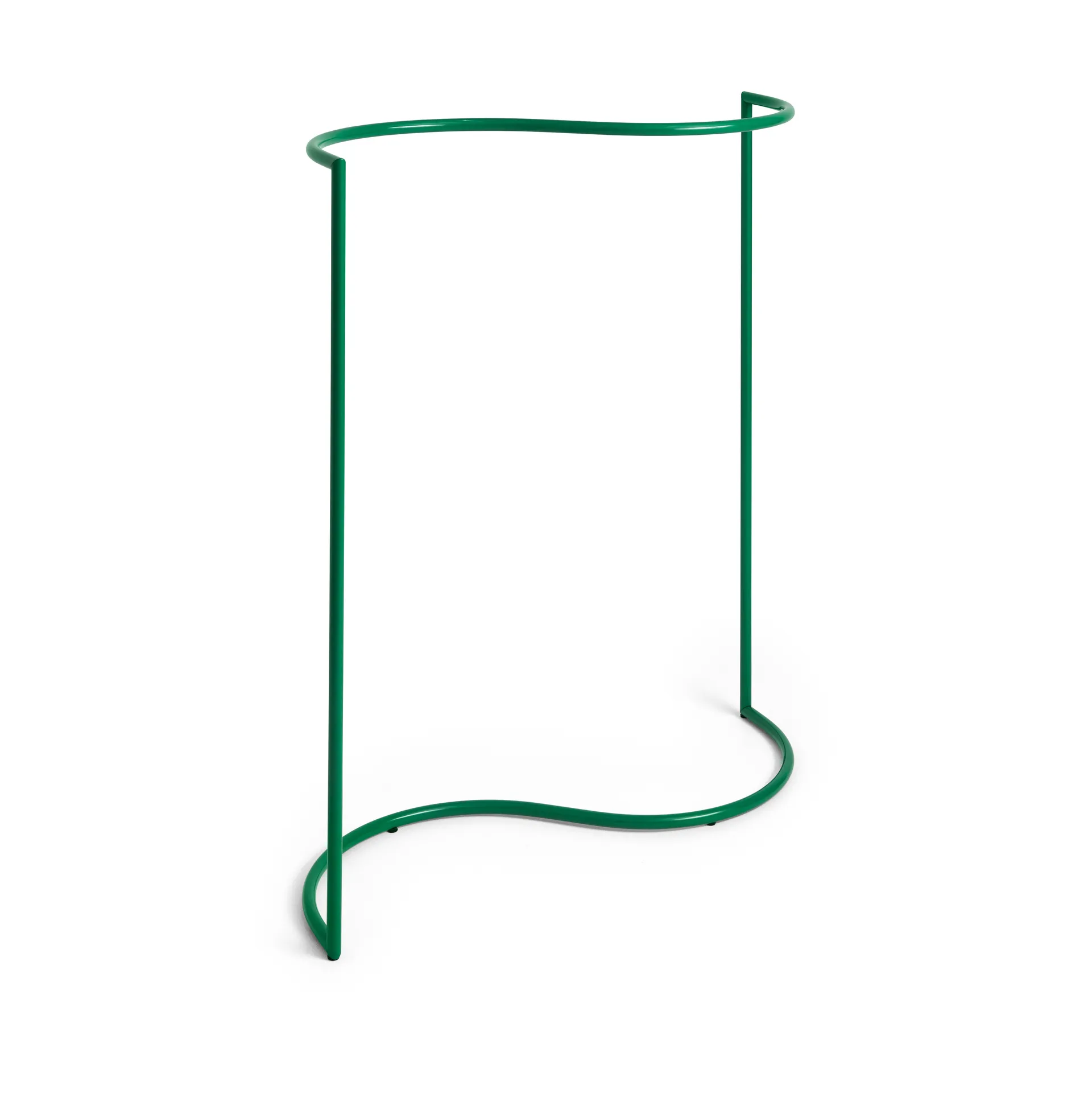 Colour Rack s-shape tøjstativ 144,2x150 cm, Jungle green HAY