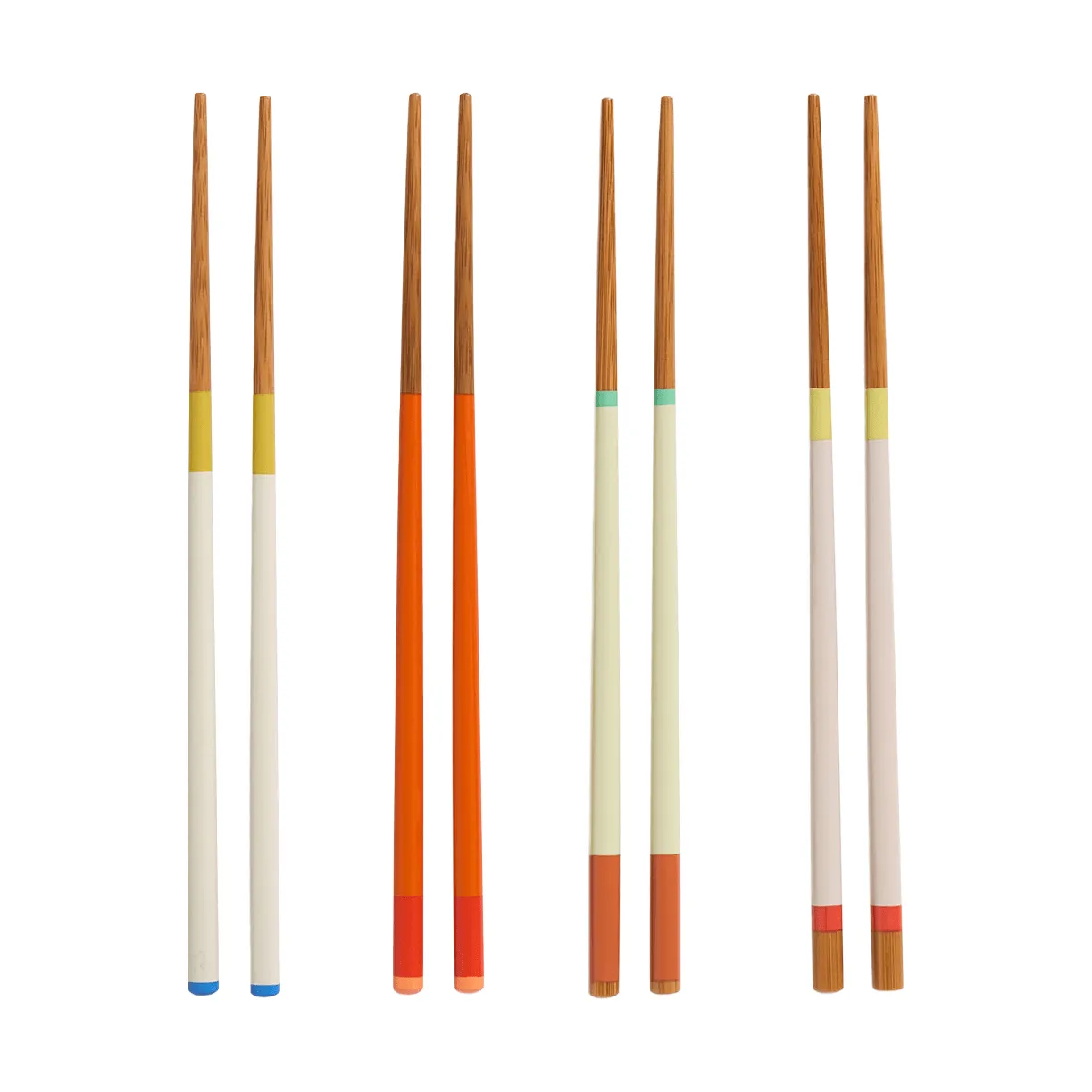 Colour spisepinde 4-pak, Bright HAY