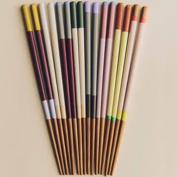 Colour spisepinde 4-pak - Bright - HAY