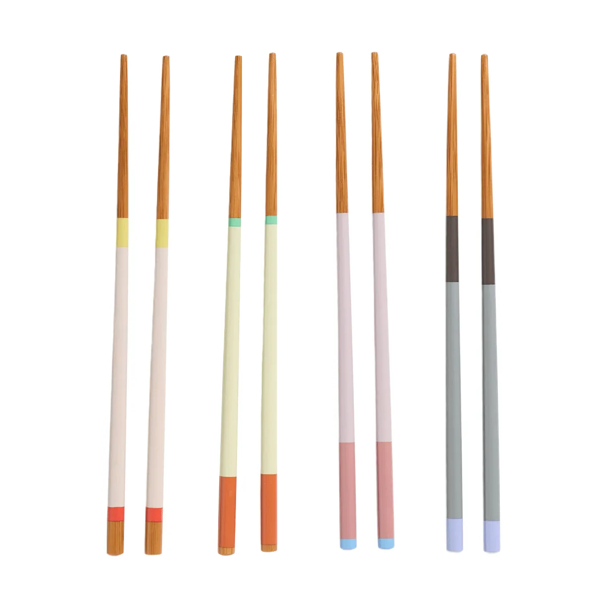 Colour spisepinde 4-pak, Pastel HAY