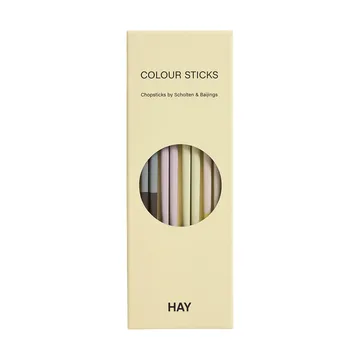 Colour spisepinde 4-pak - Pastel - HAY