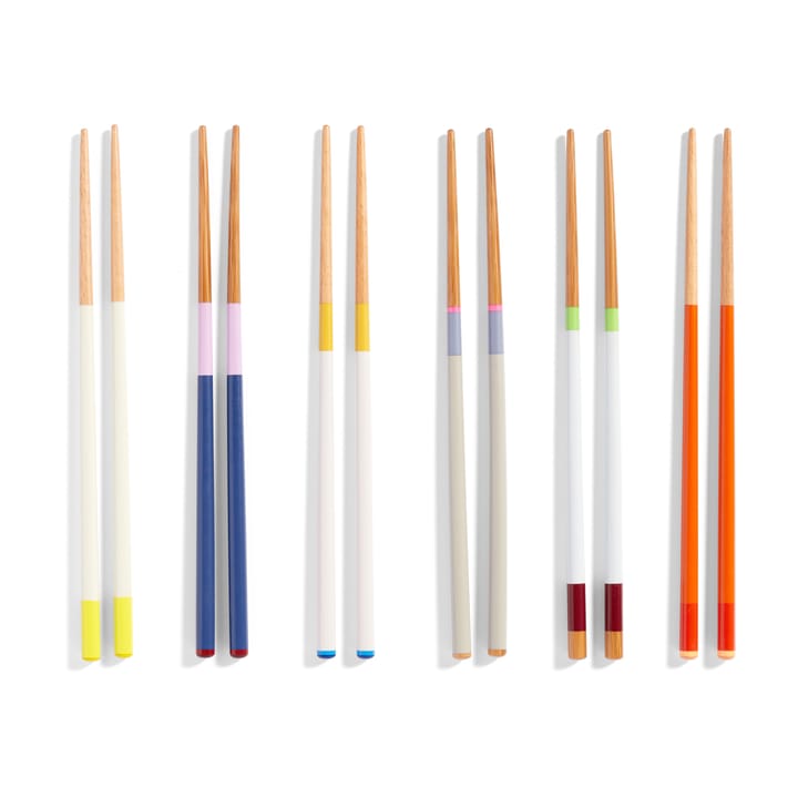 Colour spisepinde 6-pak, Multi HAY