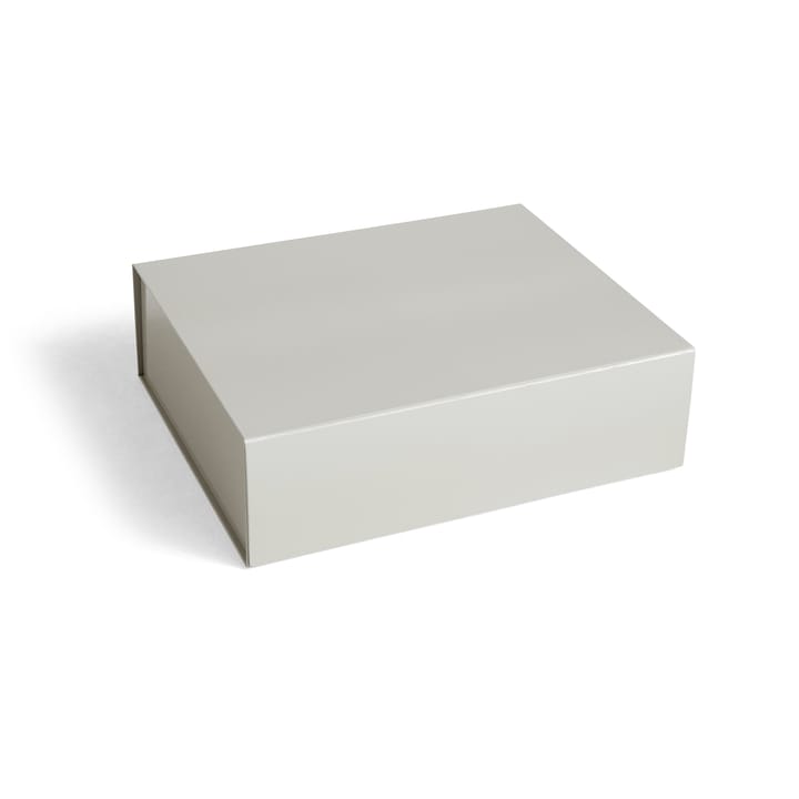 Colour Storage L æske med låg 34,5x41,5 cm - Grey - HAY