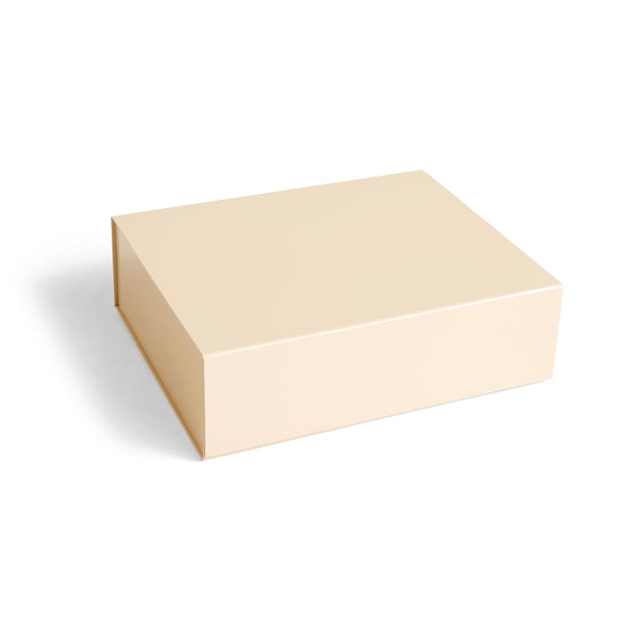 Colour Storage L æske med låg 34,5x41,5 cm - Vanilla - HAY