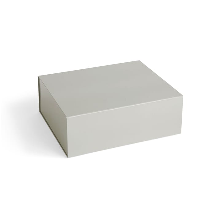 Colour Storage M æske med låg 29,5x35 cm, Grey HAY