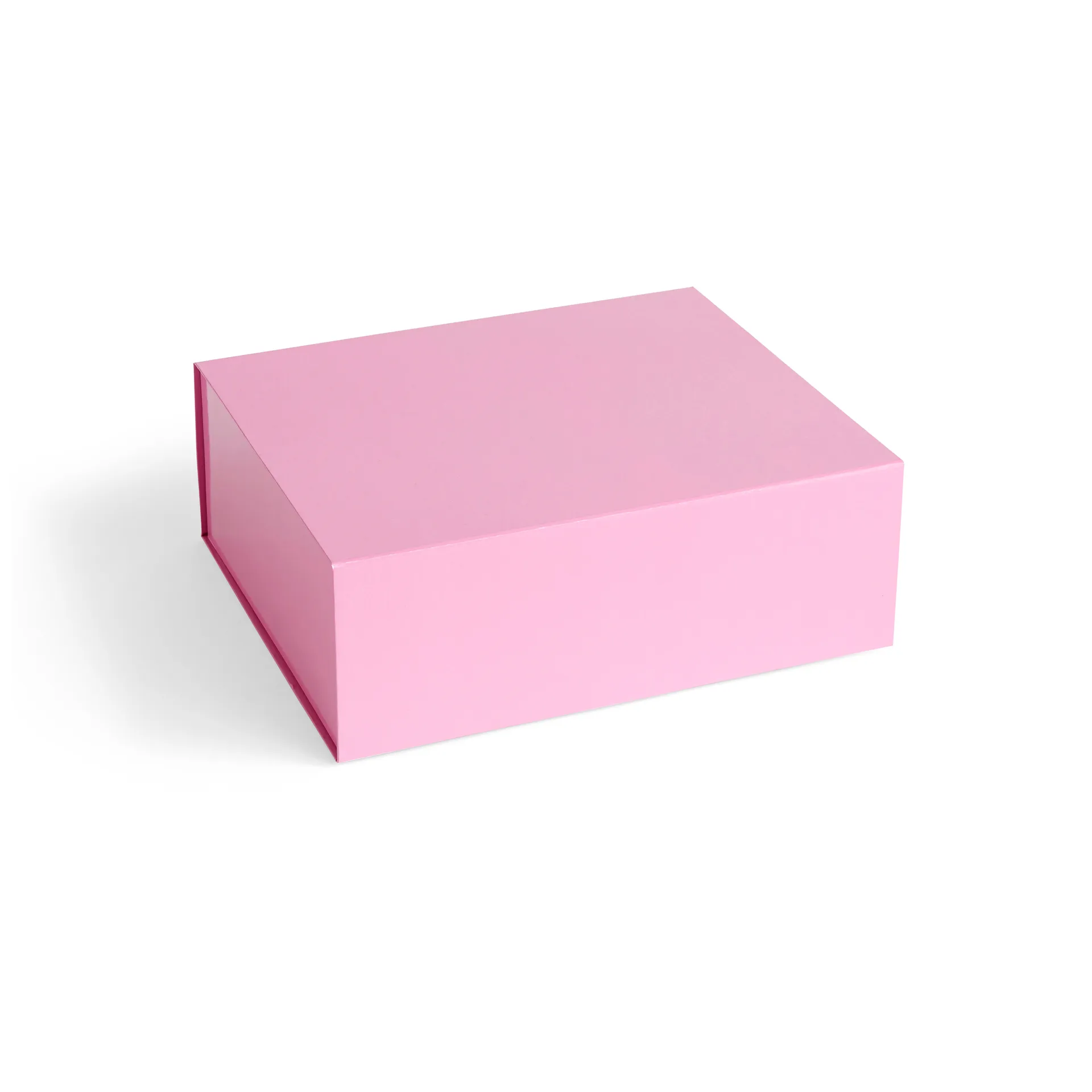 Colour Storage M æske med låg 29,5x35 cm, Light pink HAY