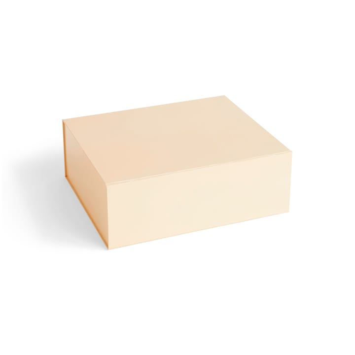 Colour Storage M æske med låg 29,5x35 cm - Vanilla - HAY