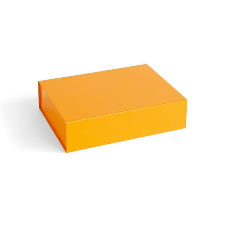 Colour Storage S æske med låg 25,5x33 cm - Egg yolk - HAY