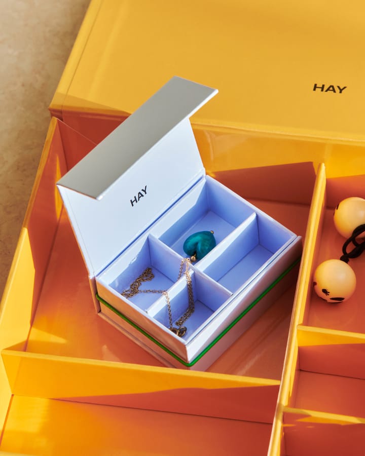 Colour Storage smykkeskrin 23,2x16,1 cm, Egg yolk HAY