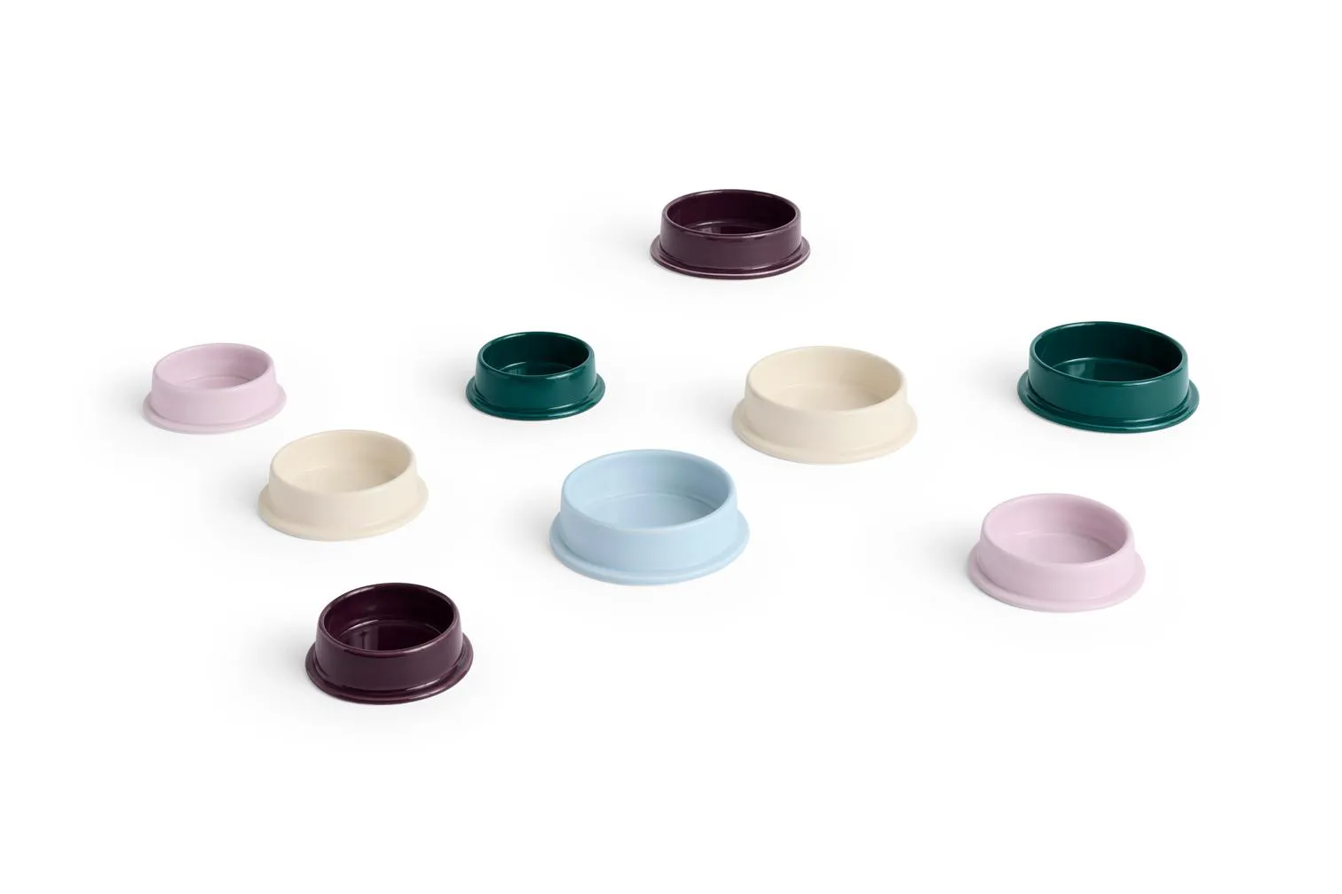 Column Candleholder fyrfadsstage S 10 cm, Cream HAY