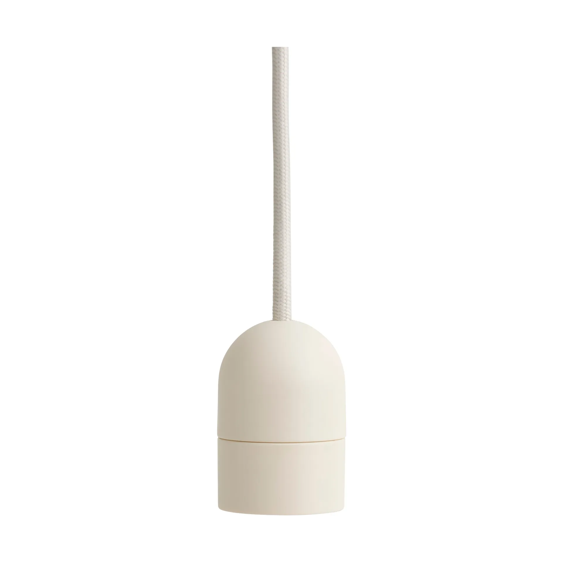 Common Pendant Cord setpendel Ø12 cm, Clay white HAY