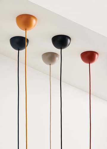 Common Pendant Cord setpendel Ø12 cm - Rusty red - HAY
