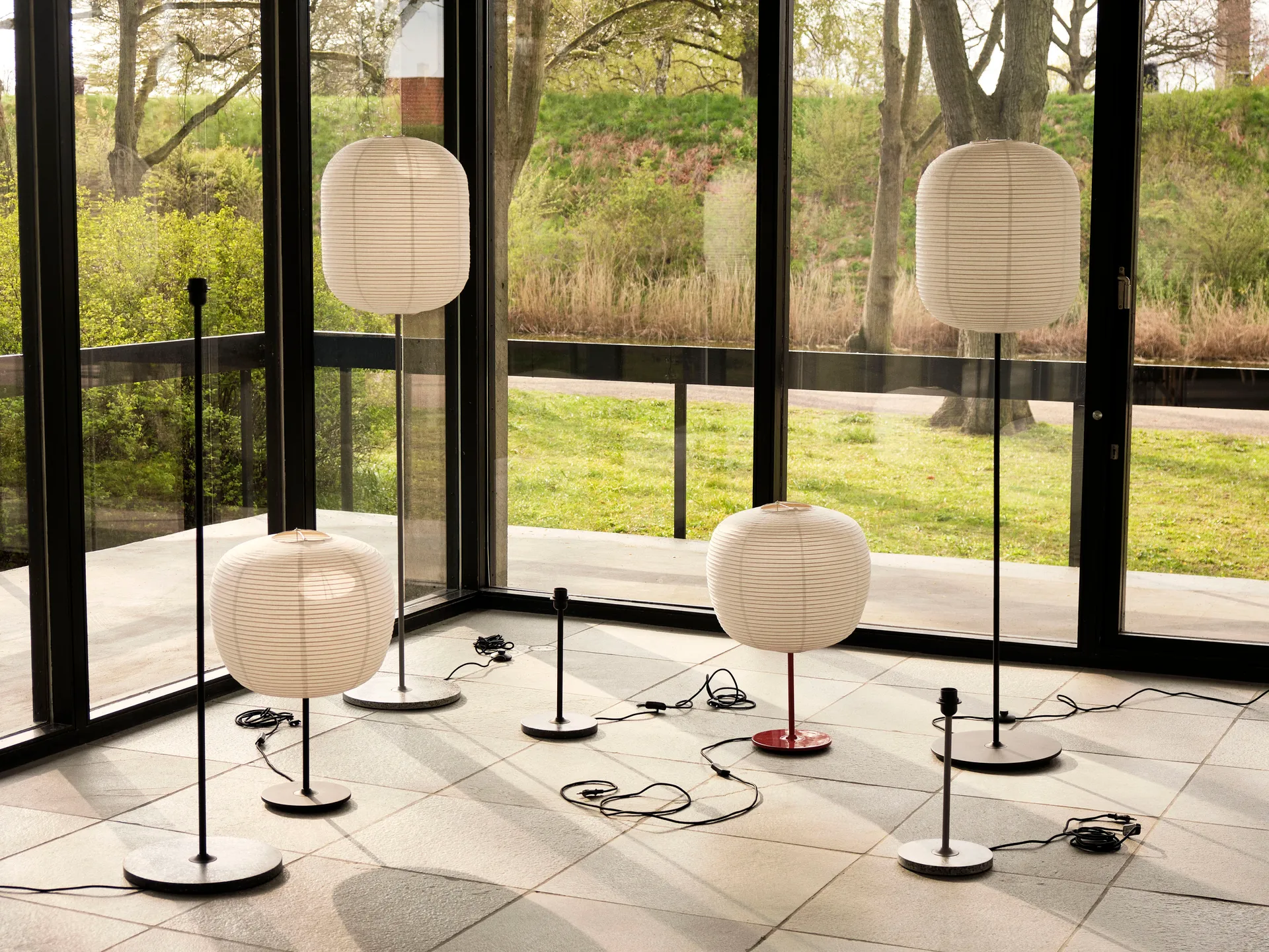 Common Rice paper lampeskærm, Peach HAY