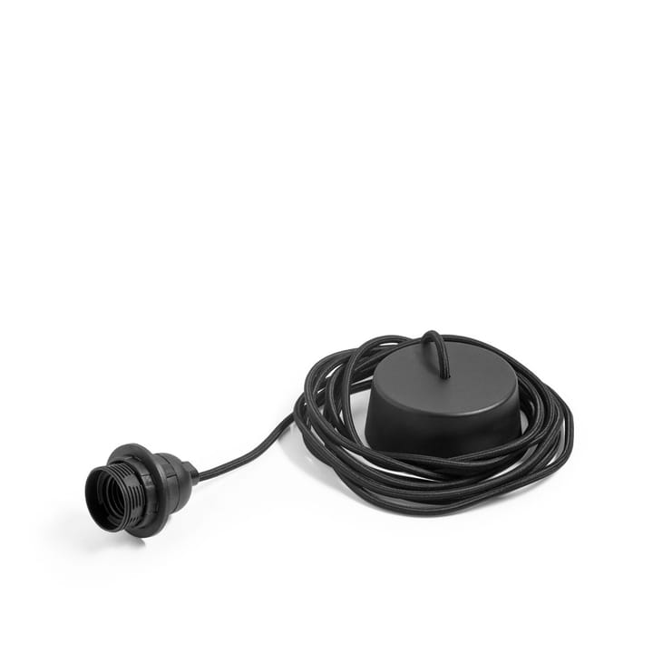 Cord Set Pendant lampeholder/ophæng, black HAY