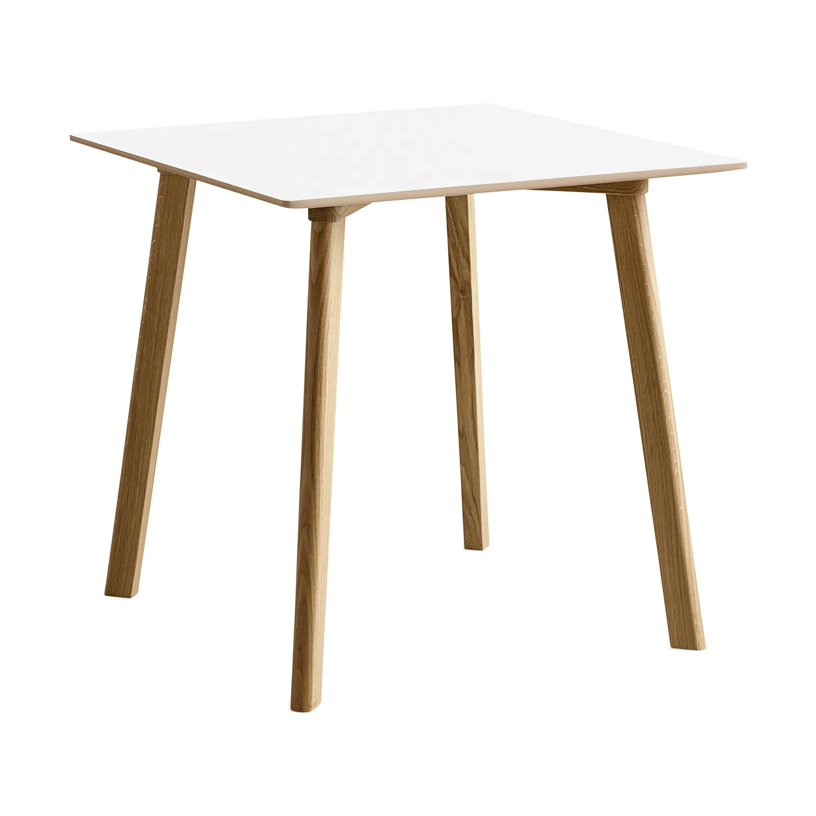 CPH210 Deux 2.0 bord 75x75 cm, Pearl white-lacquered oak HAY
