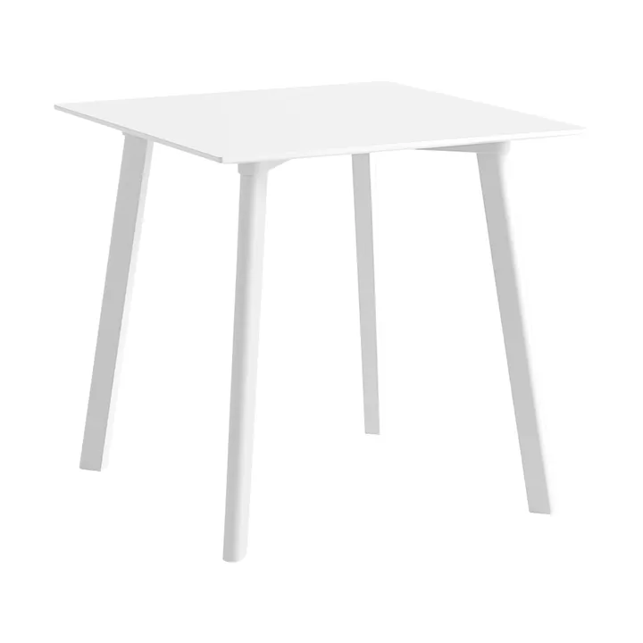 CPH210 Deux 2.0 bord 75x75 cm - Pearl white water based-beech - HAY