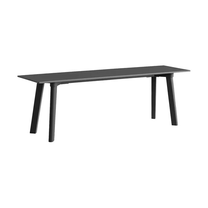 CPH215 Deux 2.0 bænk 140 cm - Stone grey-lacquered beech - HAY