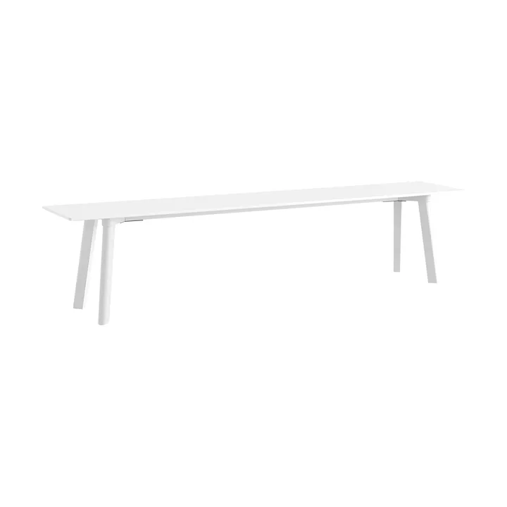 CPH215 Deux 2.0 bænk 200 cm - Pearl white-lacquered beech - HAY