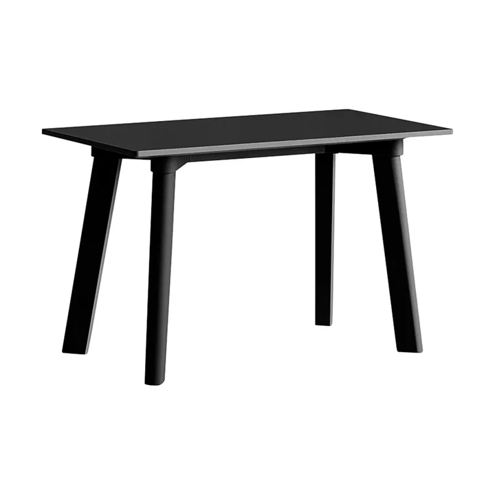 CPH215 Deux 2.0 bænk 75 cm - Black laminate-lacquered beech - HAY