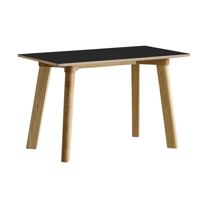 CPH215 Deux 2.0 bænk 75 cm - Black laminate-lakeret eg - HAY