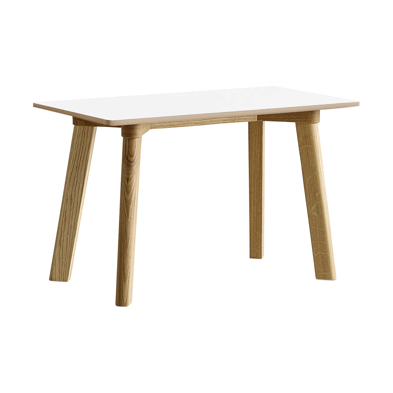 CPH215 Deux 2.0 bænk 75 cm, Pearl white-lacquered oak HAY
