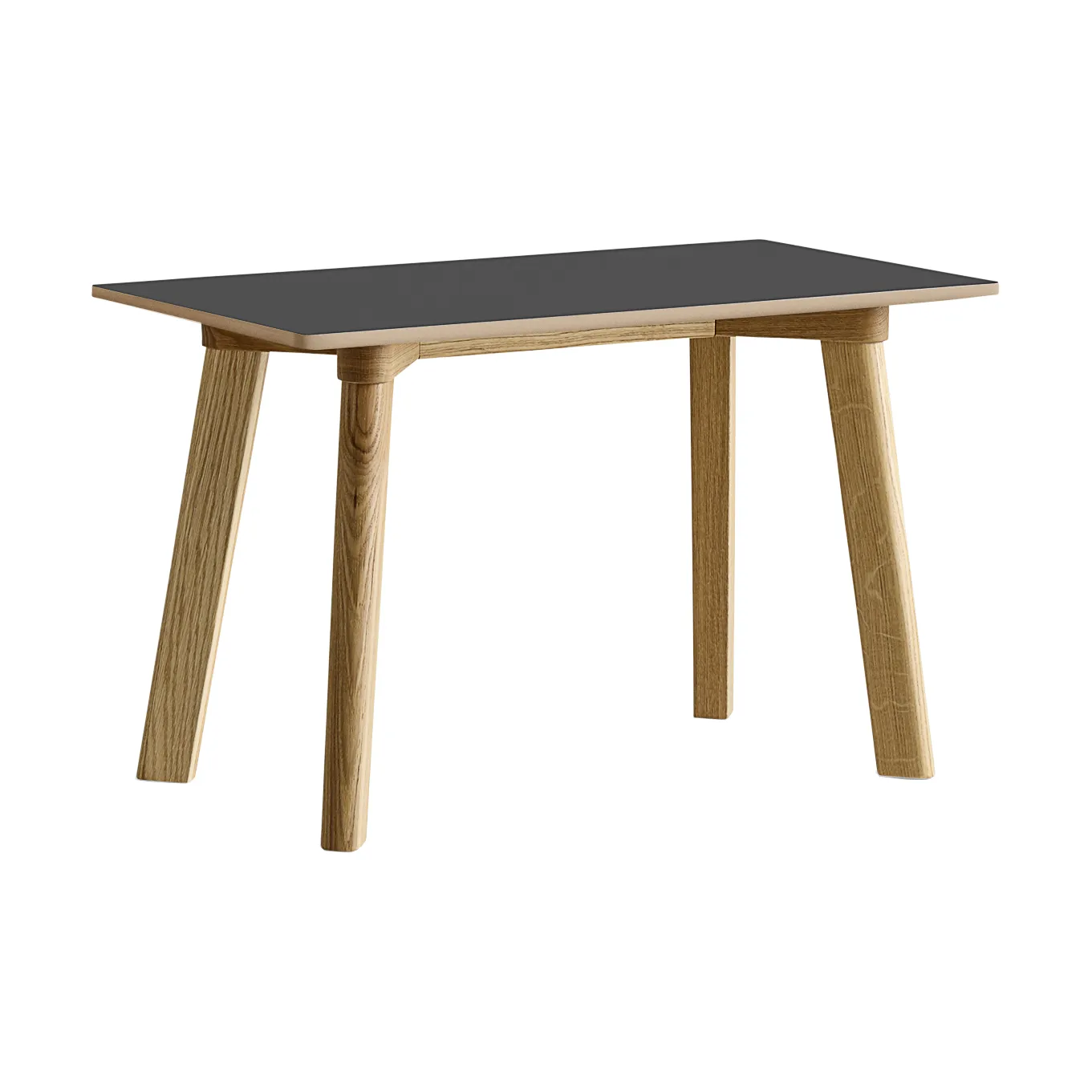 CPH215 Deux 2.0 bænk 75 cm, Stone grey-lacquered oak HAY