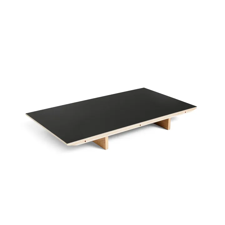 CPH30 2.0 Extendable Leaf til spisebord 50x80 cm - Black linoleum-lacquered oak - HAY