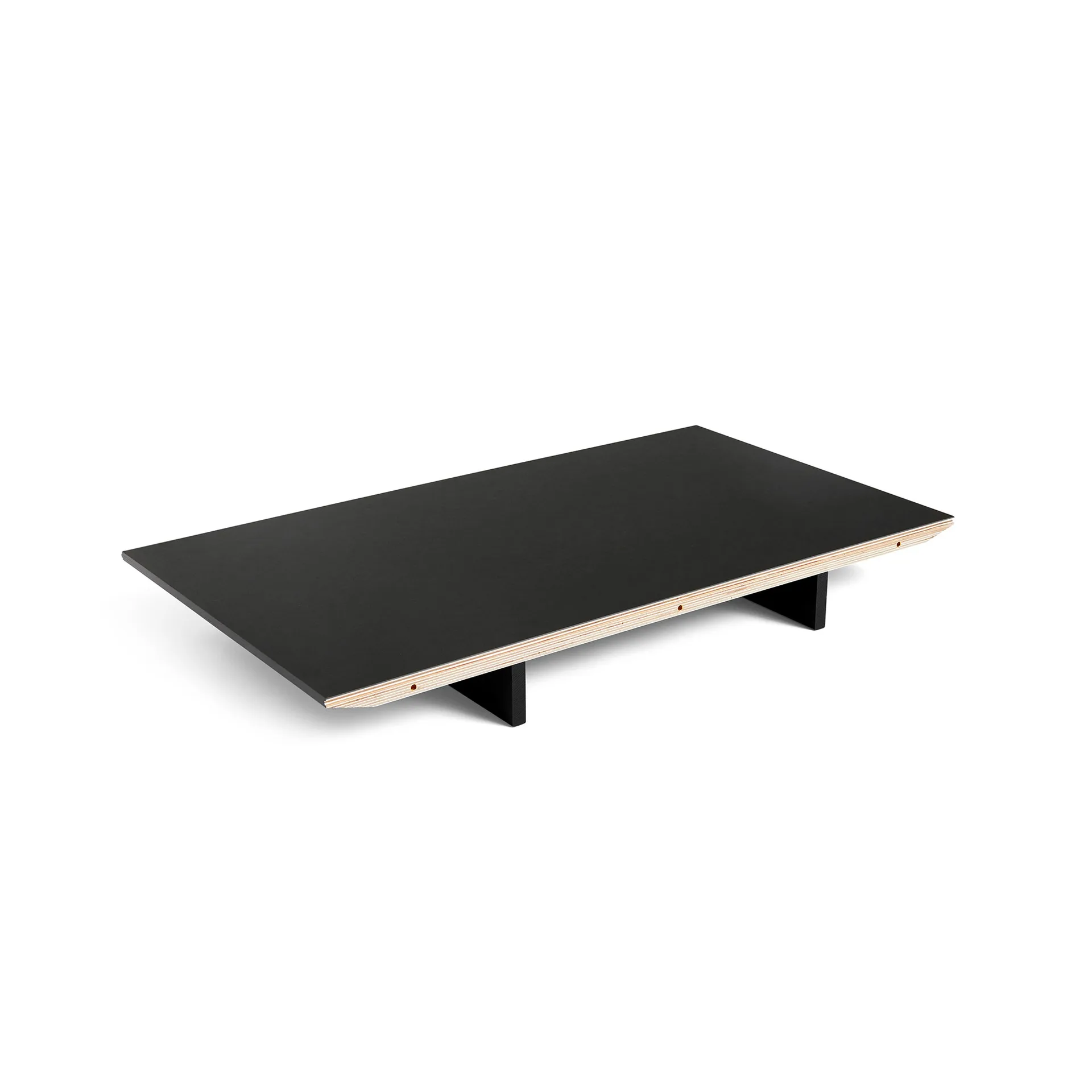CPH30 2.0 Extendable Leaf til spisebord 50x90 cm, Black linoleum-oak HAY