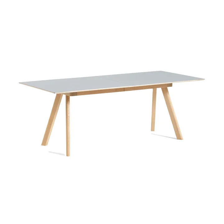 CPH30 2.0 Extendable spisebord 90x200 cm - Grey linoleum-lacquered oak - HAY