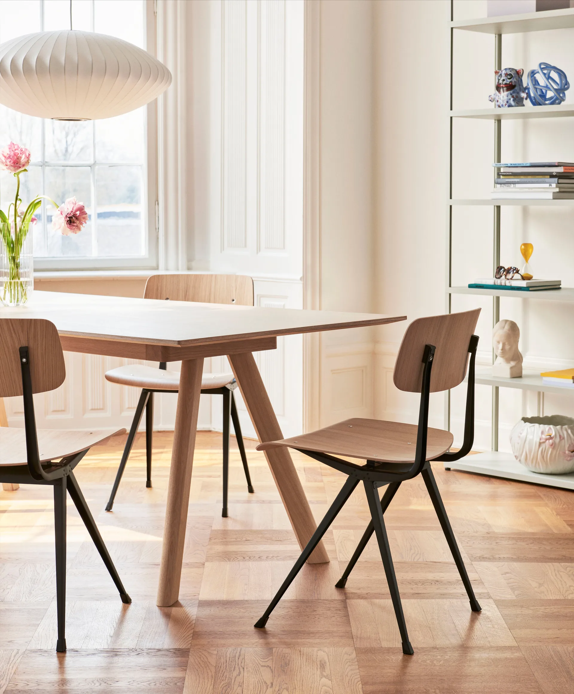 CPH30 2.0 spisebord 90x250 cm, White laminate-lakeret eg HAY