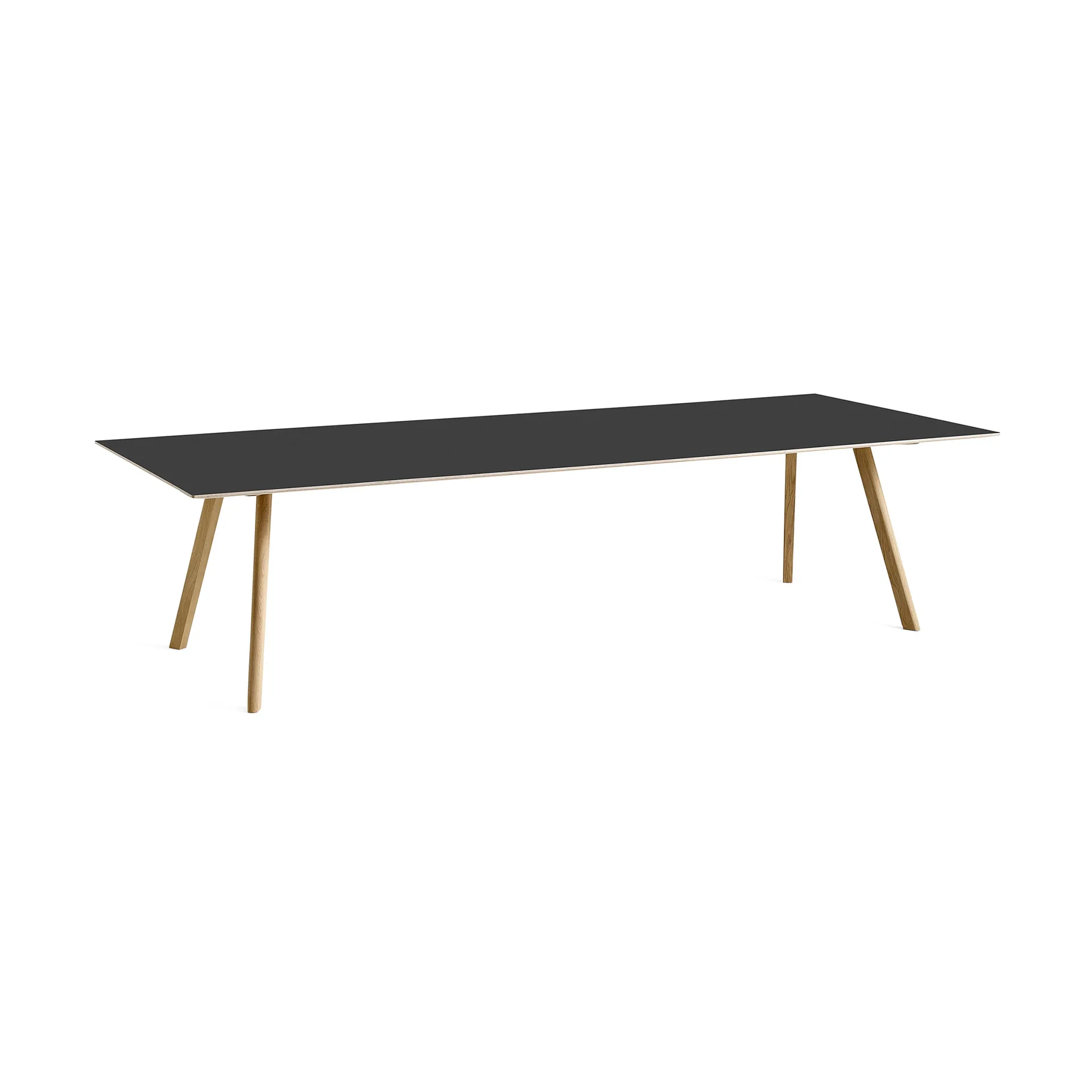 CPH30 2.0 spisebord 90x300 cm, Black linoleum-lacquered oak HAY