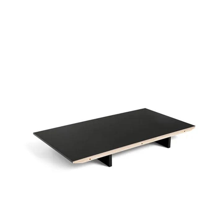CPH30 Extendable tillægsplade - Black linoleum-80 cm-eg ram svart - HAY