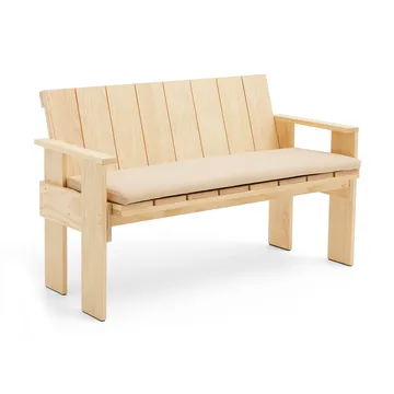 Crate Dining Bench bænk lakeret fyrretræ - Klar - HAY