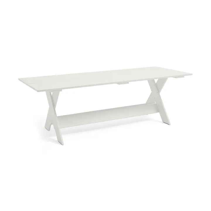 Crate Dining Table bord 230x89,5 cm lakeret fyrretræ - White - HAY