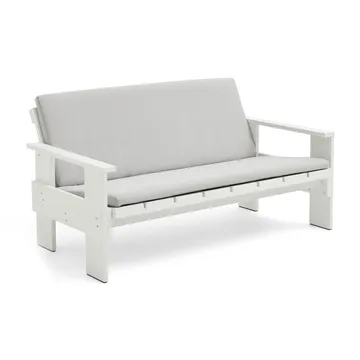 Crate Lounge sofa lakeret fyrretræ - White - HAY