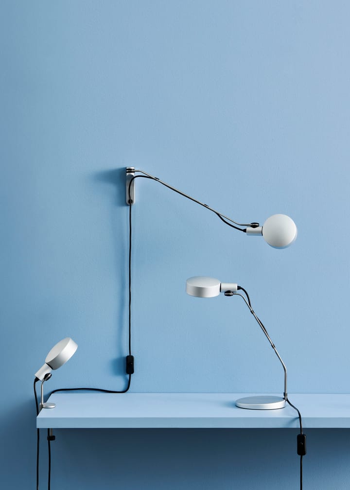 Cupola Desk bordlampe 40,8 cm, Clear anodised HAY