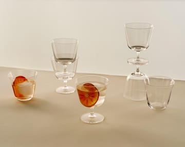 Curve Tumbler drikkeglas 2-pak - Clear - HAY