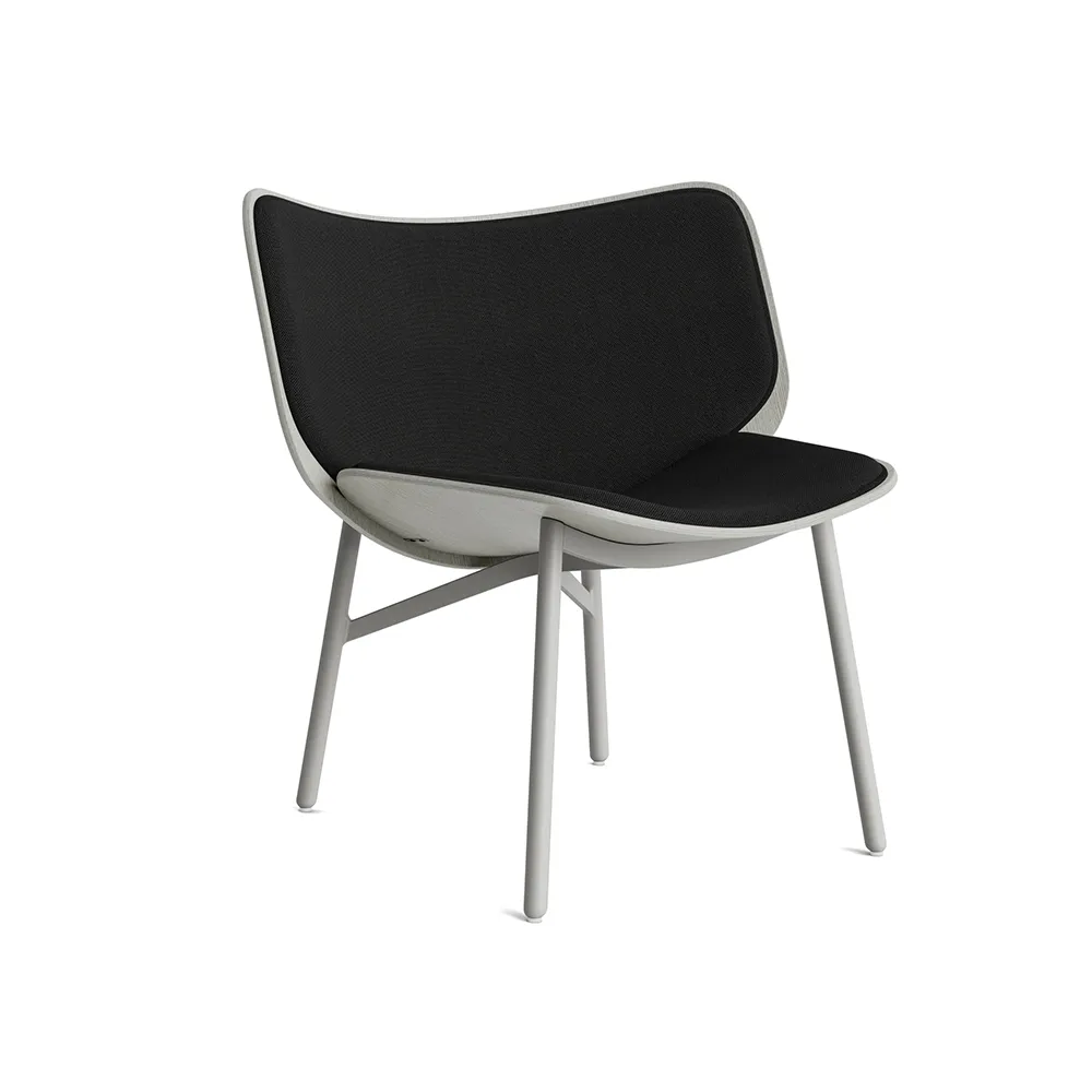 Dapper loungestol, Steelcut 190 black-dusty grey eg-grå stel HAY
