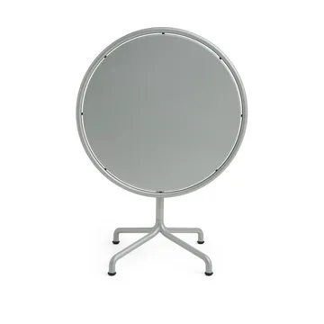 Deville bord - Silver grey, Ø80x74 cm - HAY