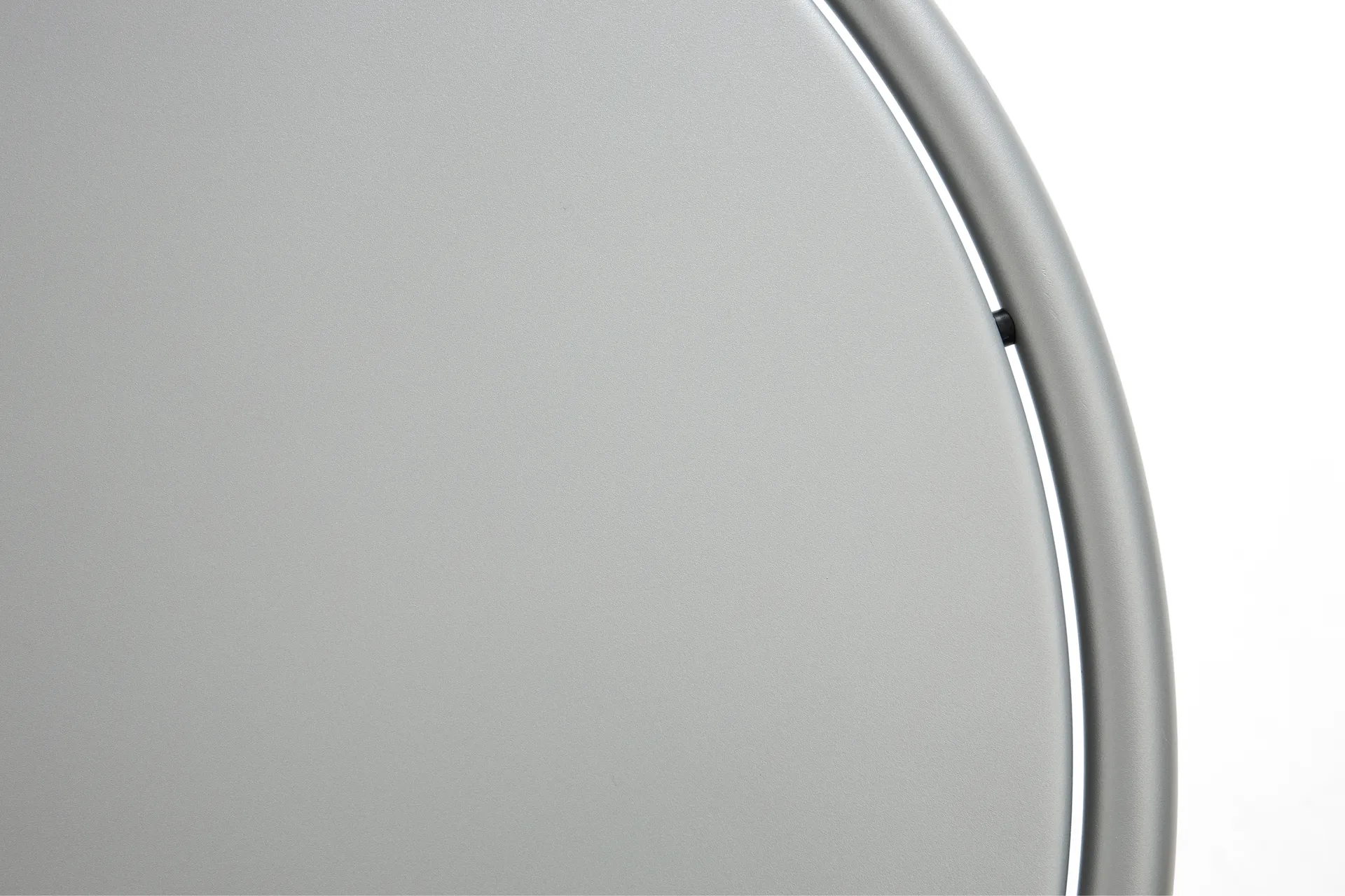 Deville bord, Silver grey, Ø80x74 cm HAY