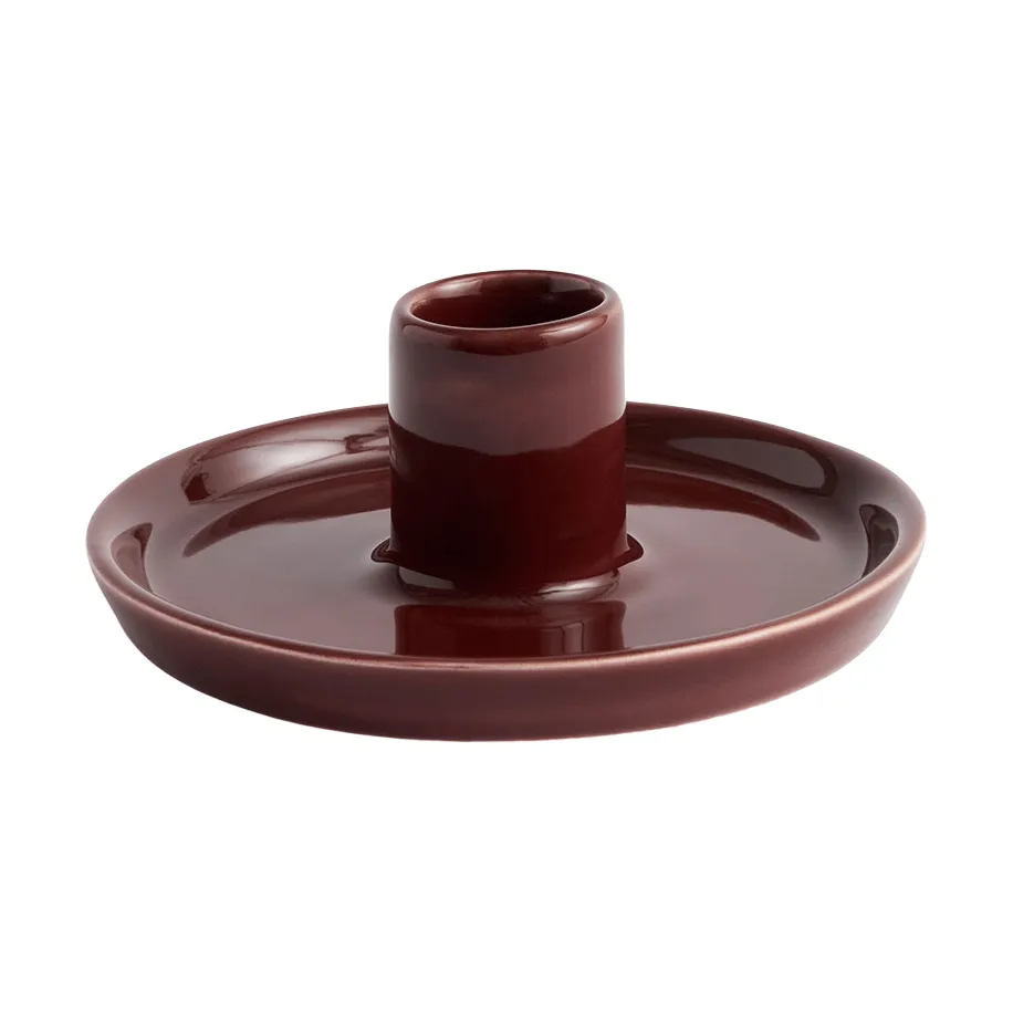Disc lysestage, Chestnut brown, small, Ø10x4,8 cm HAY