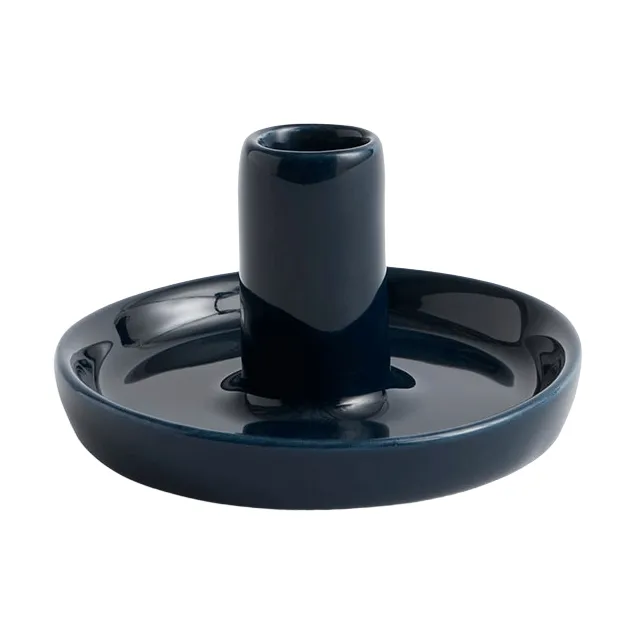 Disc lysestage, Midnight blue, Ø7x4 cm HAY
