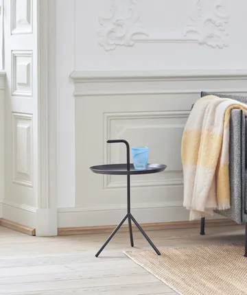 DLM sidebord Ø38 cm - Black - HAY