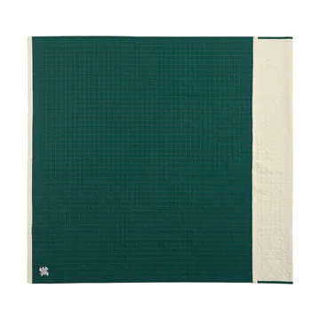 Dori sengetæppe - Green, 195x245 cm - HAY